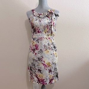 Ann Taylor LOFT Floral Dress, Size 4P